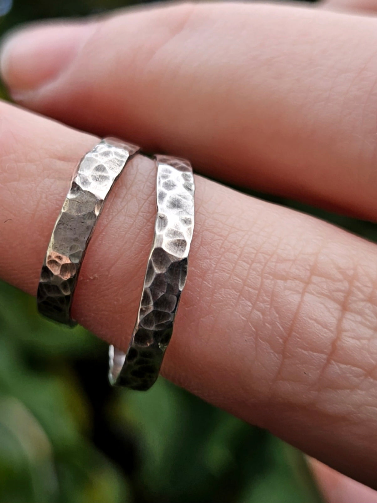 Elegant Textured Ring - 925 Sterling silver
